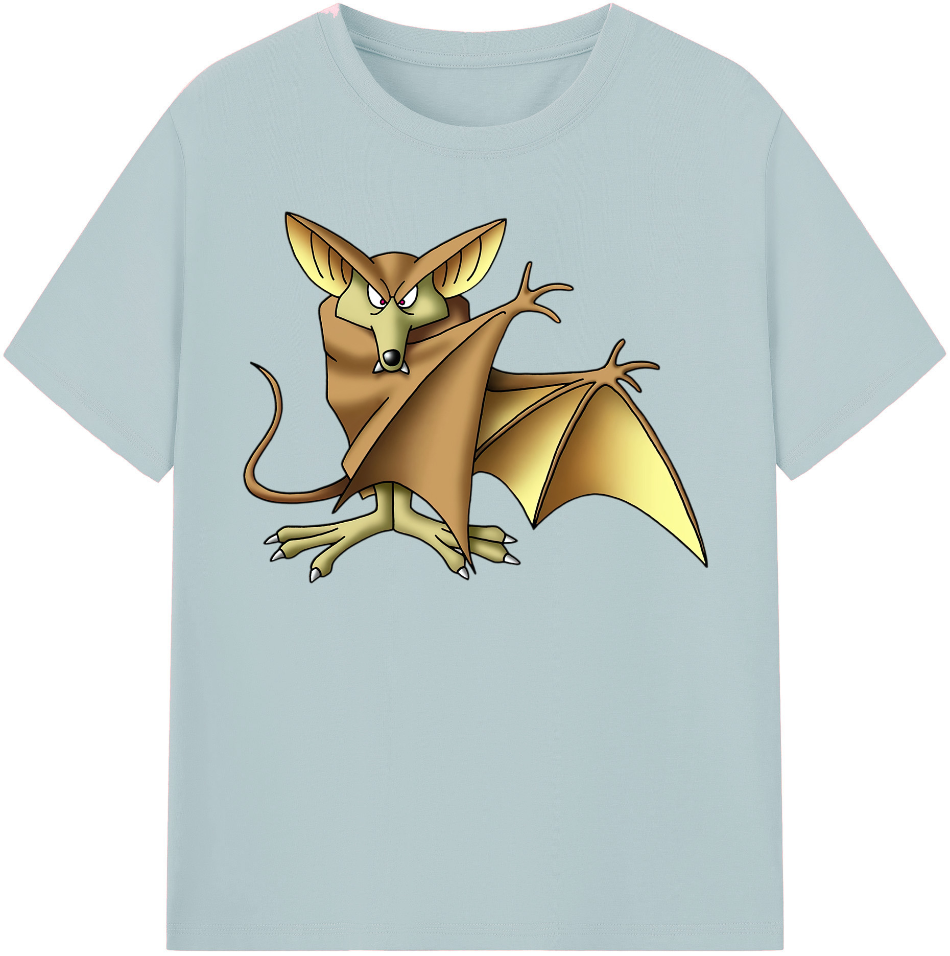 （画像用） ドラゴンクエスト Doragon Kuesuto Dragon Quest 綿100％半袖Tシャツ（フロントプリント）